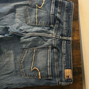 American Eagle Outfitters Relaxed Fit Blue Jeans